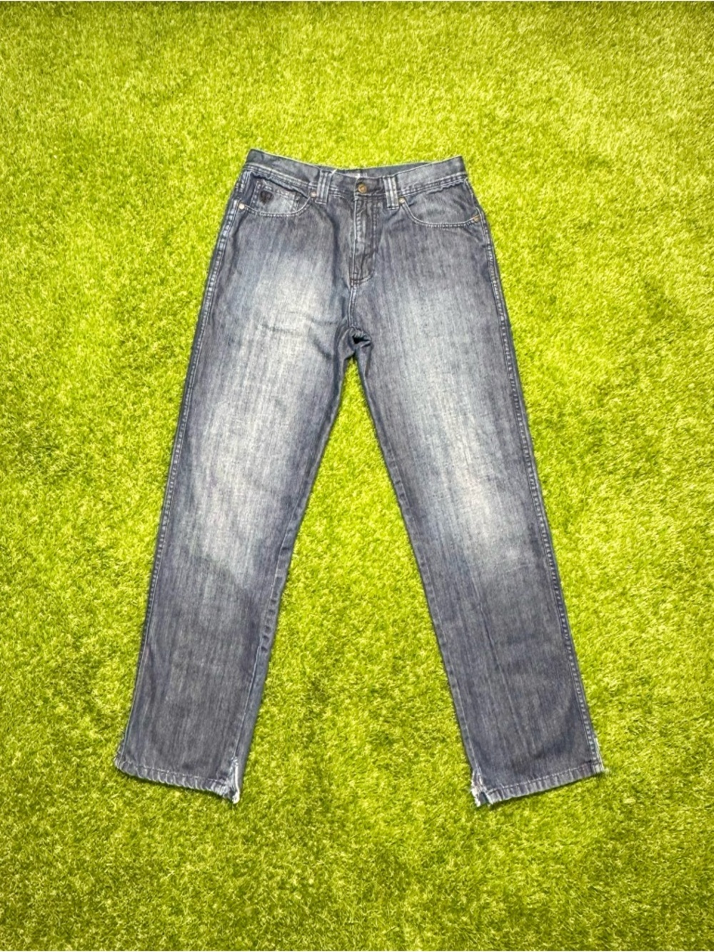 Vintage Y2K Pelle Pelle Men’s Designer Jeans 32x34 Dark Wash Faded Streetwear